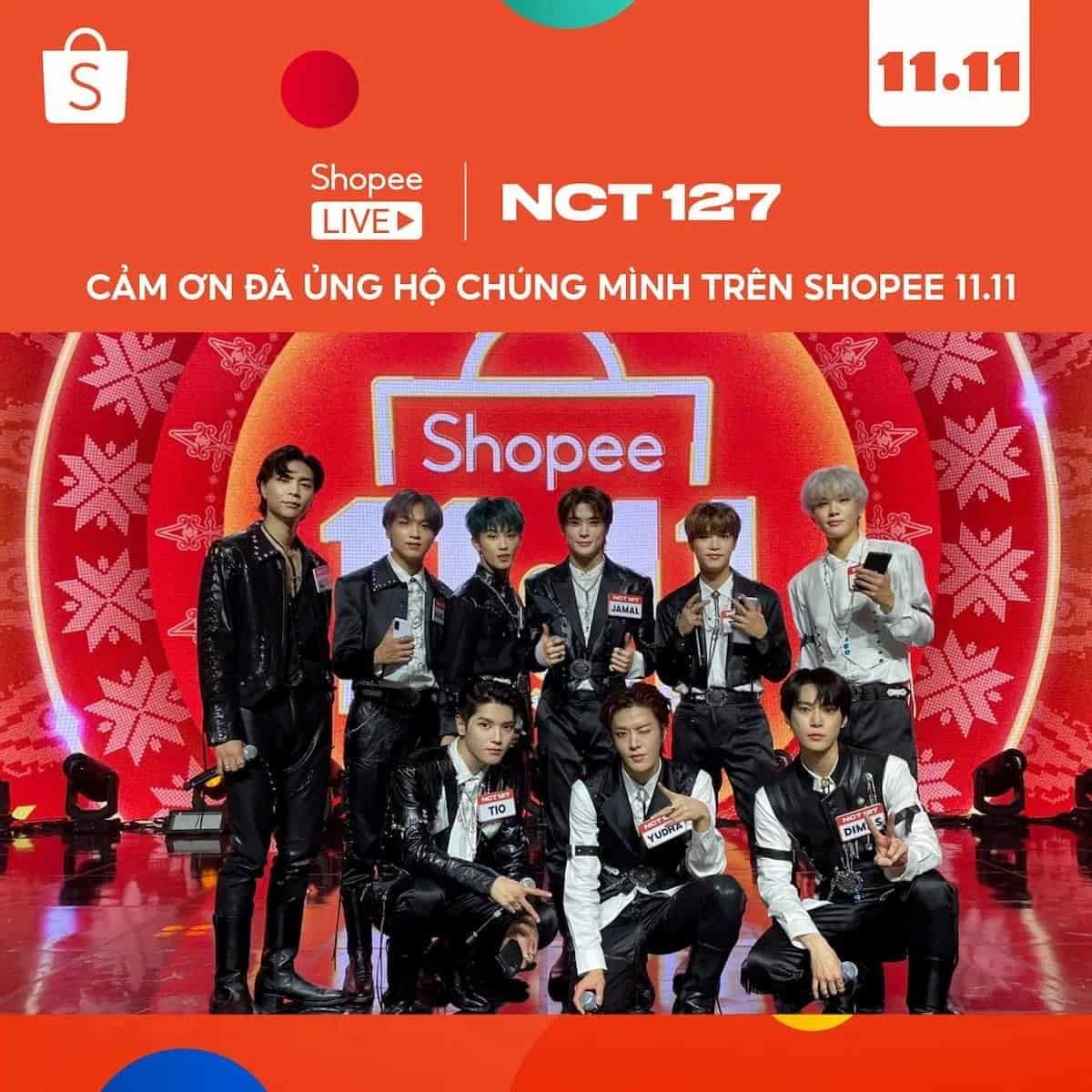 NCT 127 x Shopee