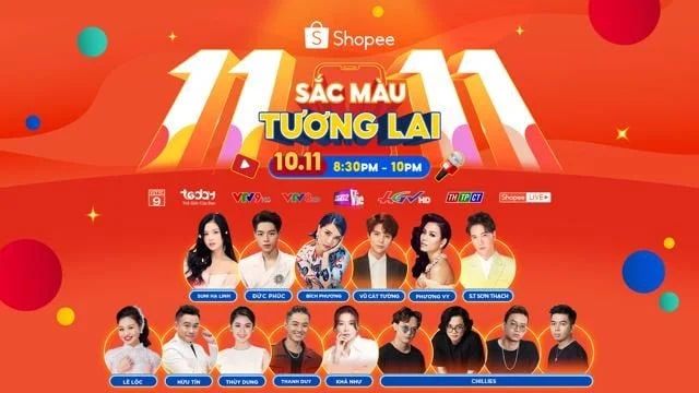 Shopee sắc màu tương lai 