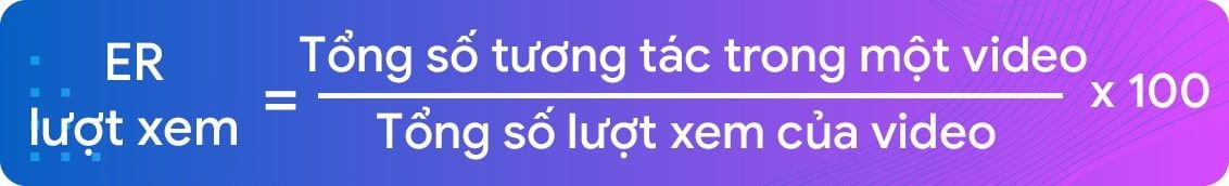 công thức tính err