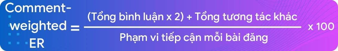 công thức tính err